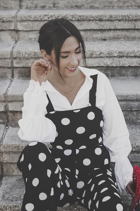 2 LOOKS: POLKA DOTS JUMPSUIT+HAUL REBAJAS ZARA 2 LOOKS: POLKA DOTS JUMPSUIT+HAUL REBAJAS ZARA