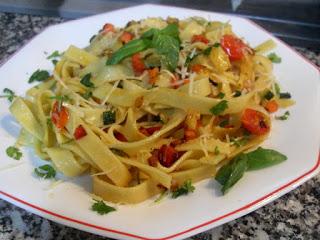 Fettuccine a la Mediterránea