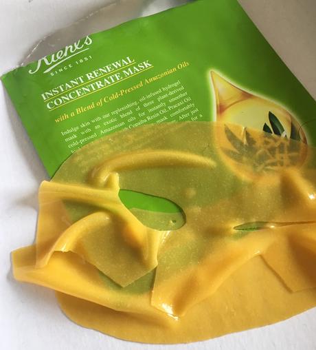 Las mascarillas de Kiehl's: Ginger Leaf e Instant Renewal, Las mascarillas de Kiehl's: Ginger Leaf e Instant Renewal,