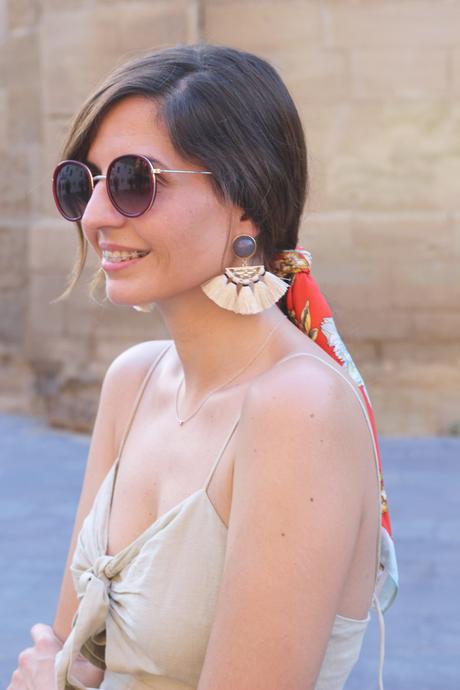 Outfit con vestido midi beige outfits ideas vestido midi beige
