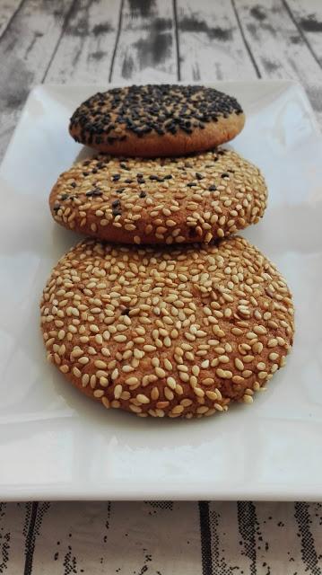 GALLETAS DE MIEL Y SÉSAMO