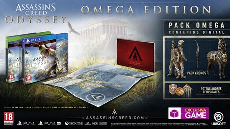 GAME desvela sus dos ediciones exclusivas de Assassin’s Creed Odyssey y más