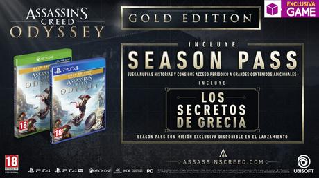 GAME desvela sus dos ediciones exclusivas de Assassin’s Creed Odyssey y más