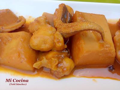 JIBIA EN SU SALSA DE MELSA