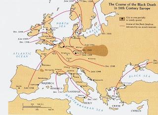 La gran hambruna (1315-1317)  y la peste negra (1346-1351)