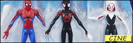 Figuras inspiradas en ‘Into The Spider-Verse’ y sus protagonistas Figuras inspiradas en ‘Into The Spider-Verse’ y sus protagonistas