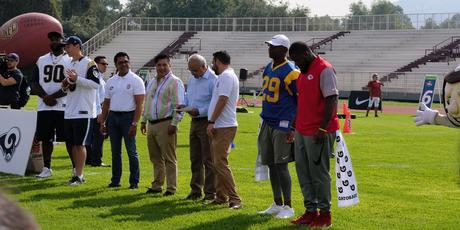 Jugadores de Rams y Chiefs están en México