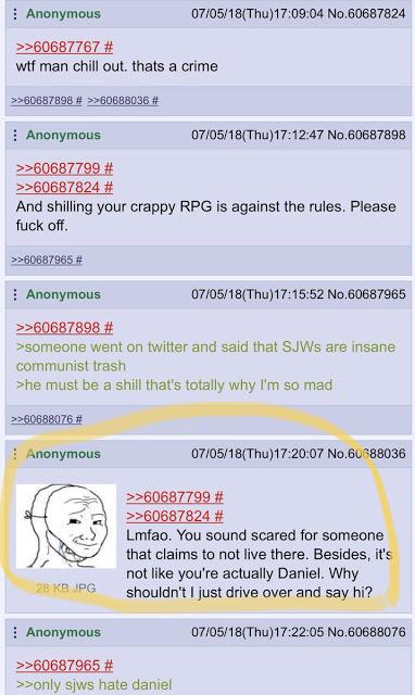 En apoyo de Daniel Fox de Grim & Perilous Studios En apoyo de Daniel Fox de Grim & Perilous Studios