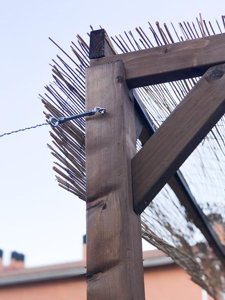 MI TERRAZA BOHO PARTE2 : la pérgola