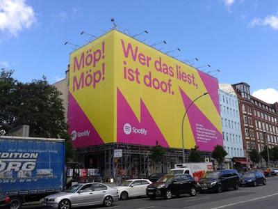 Los berlineses reaccionan contra la publicidad omnipresente en sus calles