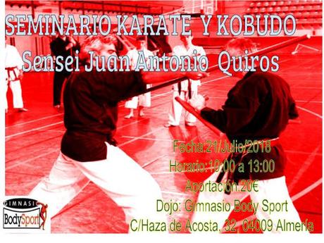 Seminario Karate y Kobudo en Almeria