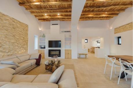 villa vacaciones ibiza villa alquiler ibiza estilo mediterráneo decoración mediterránea decoración ibiza decoración blanco madera   