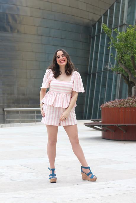 Verano con conjunto rosa de Zara Verano con conjunto rosa de Zara