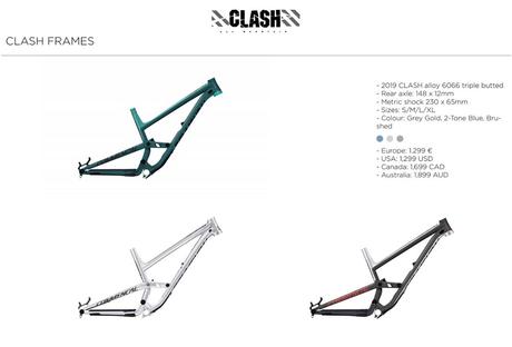 Nueva Commencal Clash