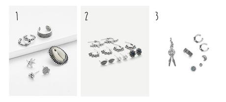 Wishlist de pendientes (preciosos) de SheIn