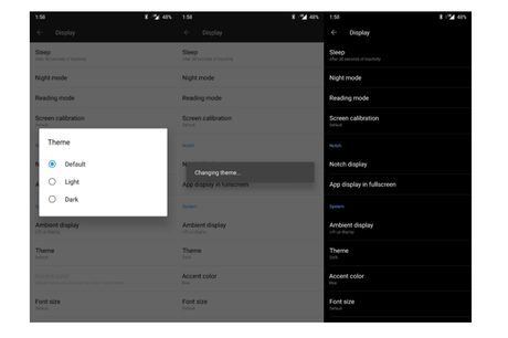 Como cambiar el tema y los colores de acento en OxygenOS Como cambiar el tema y los colores de acento en OxygenOS