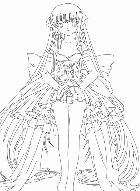 Inspirational Chobits Coloring Pages Inspirational Chobits Coloring Pages