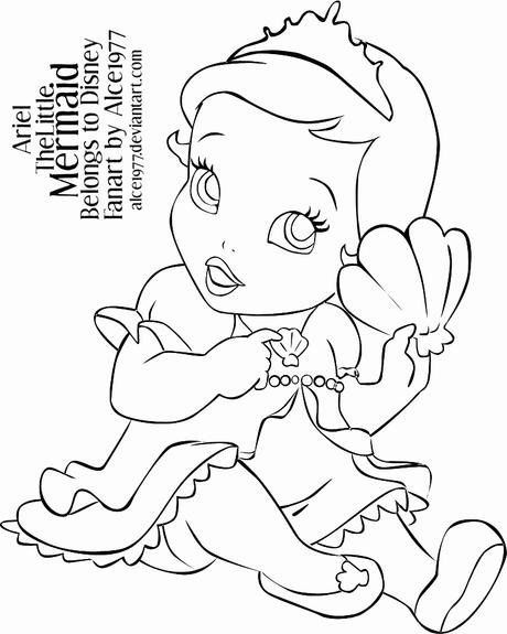 New Disney Princesses Coloring Pages Ariel