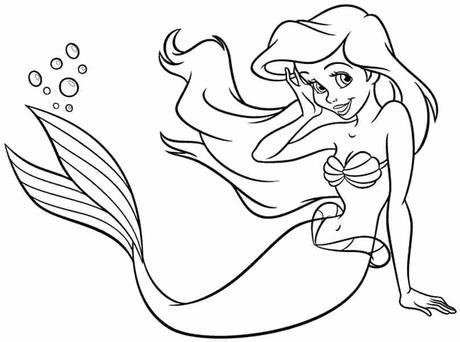 New Disney Princesses Coloring Pages Ariel New Disney Princesses Coloring Pages Ariel