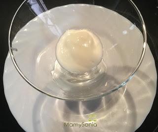 POSTRE DE SANDÍA, MELÓN Y YOGUR