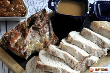 Cabecero de lomo con salsa de vino dulce y cebolla caramelizada, receta para invitar a tu madre Cabecero de lomo con salsa de vino dulce y cebolla caramelizada, receta para invitar a tu madre