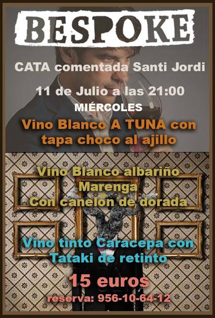 BESPOKE: Cata comentada Santi Jordi: Miércoles 11 de julio de 2018