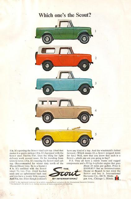 International Harvester Scout de 1964