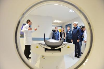 CUMPLE ALFREDO DEL MAZO CON INAUGURACIÓN DE LA UNIDAD DE CUIDADOS INTENSIVOS Y DE TOMOGRAFÍA DEL HOSPITAL GENERAL DE ATLACOMULCO