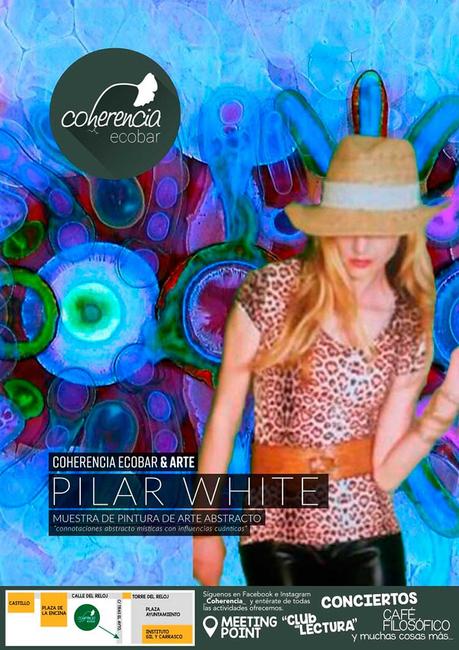 Planes de ocio en Ponferrada y El Bierzo para el fin de semana. 13 al 15 de julio 2018 Muestra de pintura: pilar White