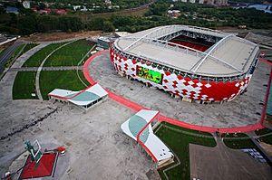 Resultat d'imatges de spartak stadium