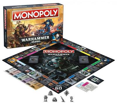 Algunos detalles nuevos del Monopoly de Warhammer 40K