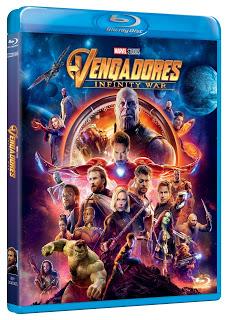 Los Vengadores Infinity war, detalles ediciones domésticas Los Vengadores Infinity war, detalles ediciones domésticas