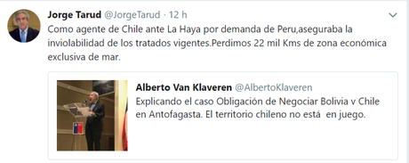 #CHILE ATACA LA UNIDAD DE #BOLIVIA PORQUE ANTICIPA SU DERROTA EN LA HAYA