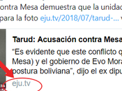 #chile ataca unidad #bolivia porque anticipa derrota haya