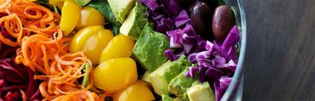 Menús basados en la dieta de los colores