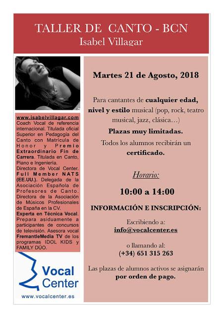 Mejora tu técnica de canto en BCN con una gran #coachvocal