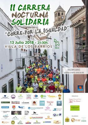 II Carrera Nocturna Solidaria corre por la igualdad Los Barrios