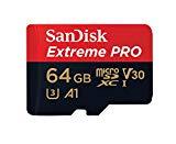 Consejos para volar Mavic Pro SanDisk Tarjeta de Memoria Extreme Pro 64 GB microSDXC UHS-I + Adaptador SD, Velocidad de Lectura hasta 100 MB/s, Clase 10, U3, V30 y A1
