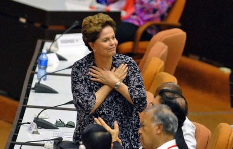 Denunció Dilma Rousseff que Lula es un preso político (+Fotos)