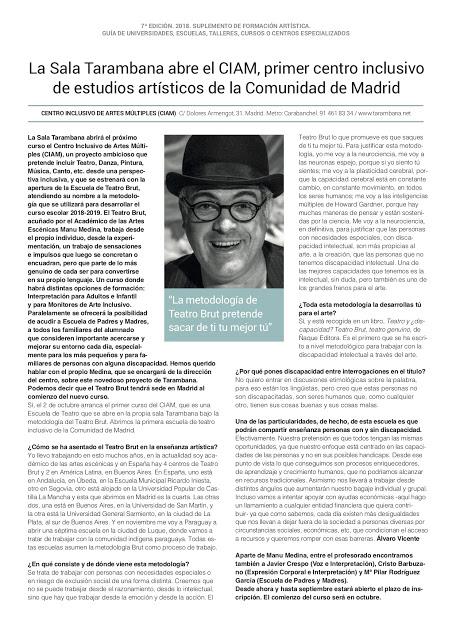 Entrevista en la revista GODOT, por manu medina