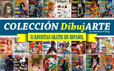 Descargar Colección DibujARTE - 51 Revistas de Dibujo Gratis en PDF by Saltaalavista Blog