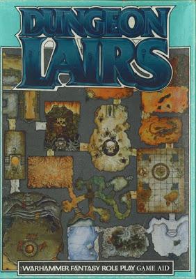 Dungeon Lairs, para WFRP 1ª ed (1987)