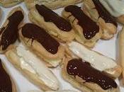 Eclairs crema chocolate