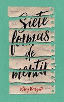 Reseña: Siete formas de mentir |  Riley Redgate