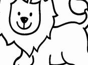 Fresh Simple Lion Coloring Page