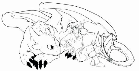 Awesome Dragon Coloring Pages Printables