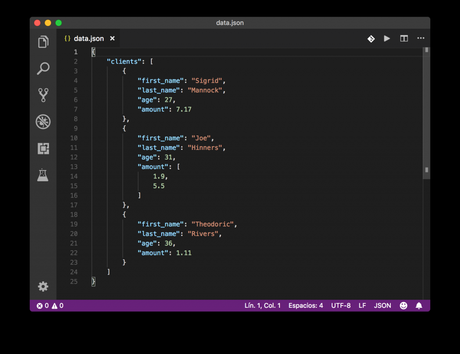 Archivos JSON con Python: lectura y escritura