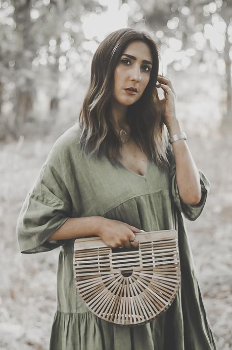 BOHO GREEN MAXI DRESS