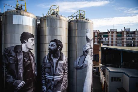 Un homenaje al oficio de la cerveza a través del street art Un homenaje al oficio de la cerveza a través del street art