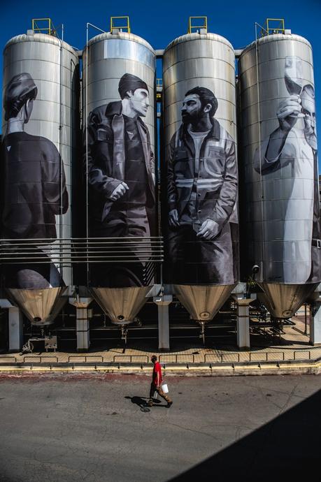 Un homenaje al oficio de la cerveza a través del street art Un homenaje al oficio de la cerveza a través del street art